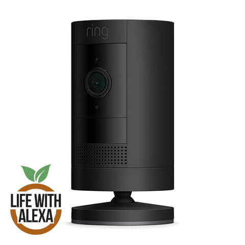 Ring Stick Up Cam Battery | HD security camera with Two-Way Talk, Works with Alexa